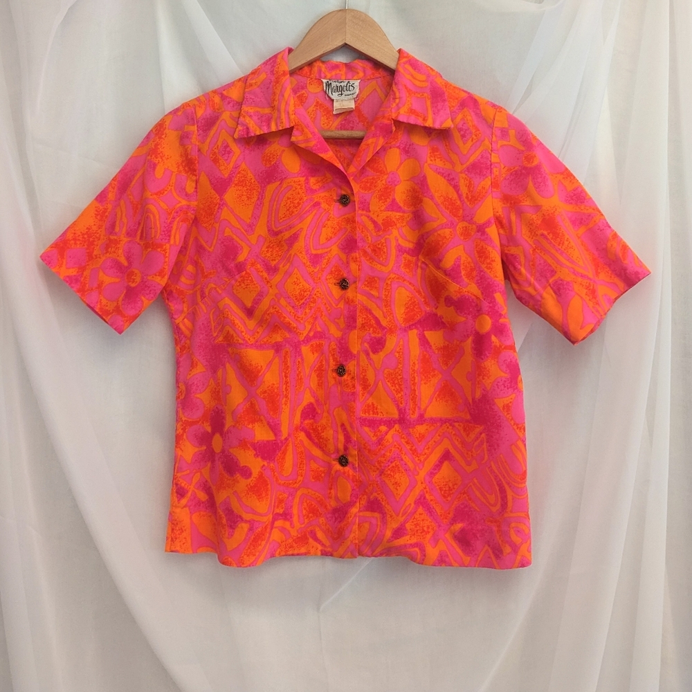 Vintage 70's Hawaiian shirt by Hilo Hattie Margolis